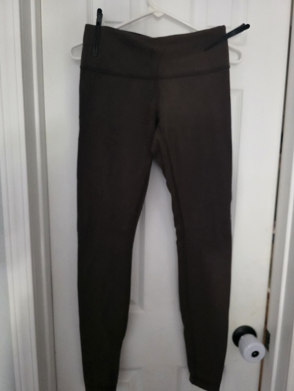 Dark Brown High Waisted Size 6 Lululemon Leggings